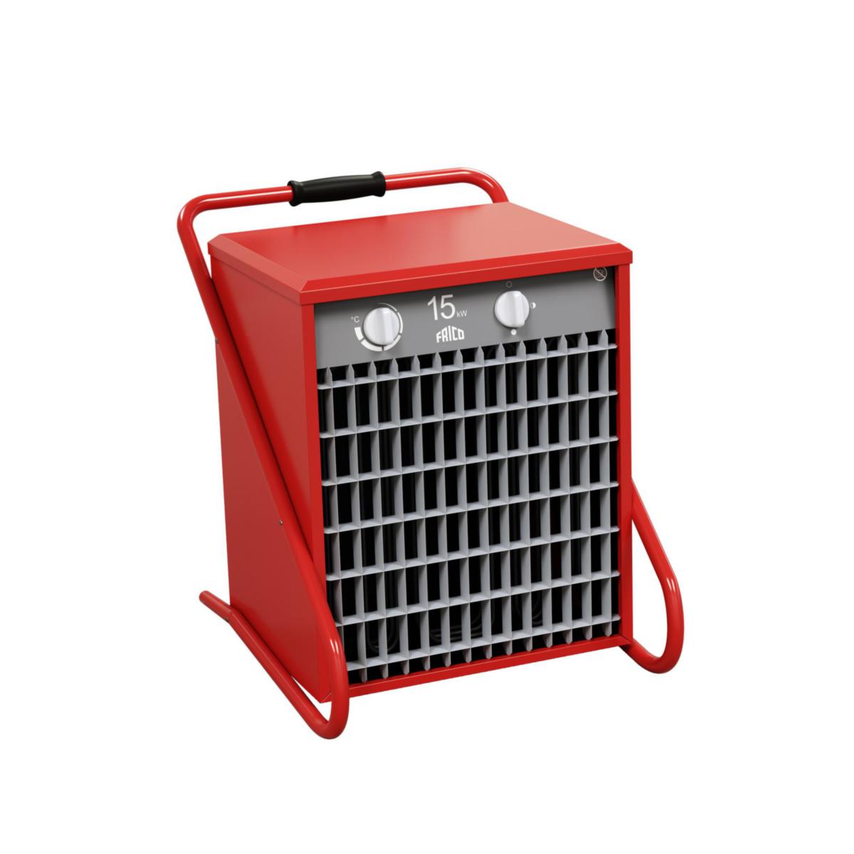 Varmluftsvifte Tiger 15 kW (IP44) med 1.8 m kabel og CEE-plugg - TIG153-0 , 15kW 400V3~, uten n TIG153-0 Varmluftsvifte, 15kW
