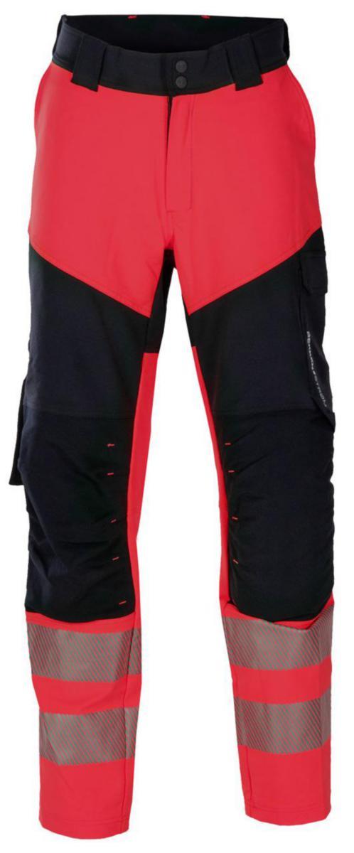 Bukse BS dame Lillehammer HiVis kl.1 - Bukse dame BS Lillehammer HiVis kl.1 rød/svart str C48