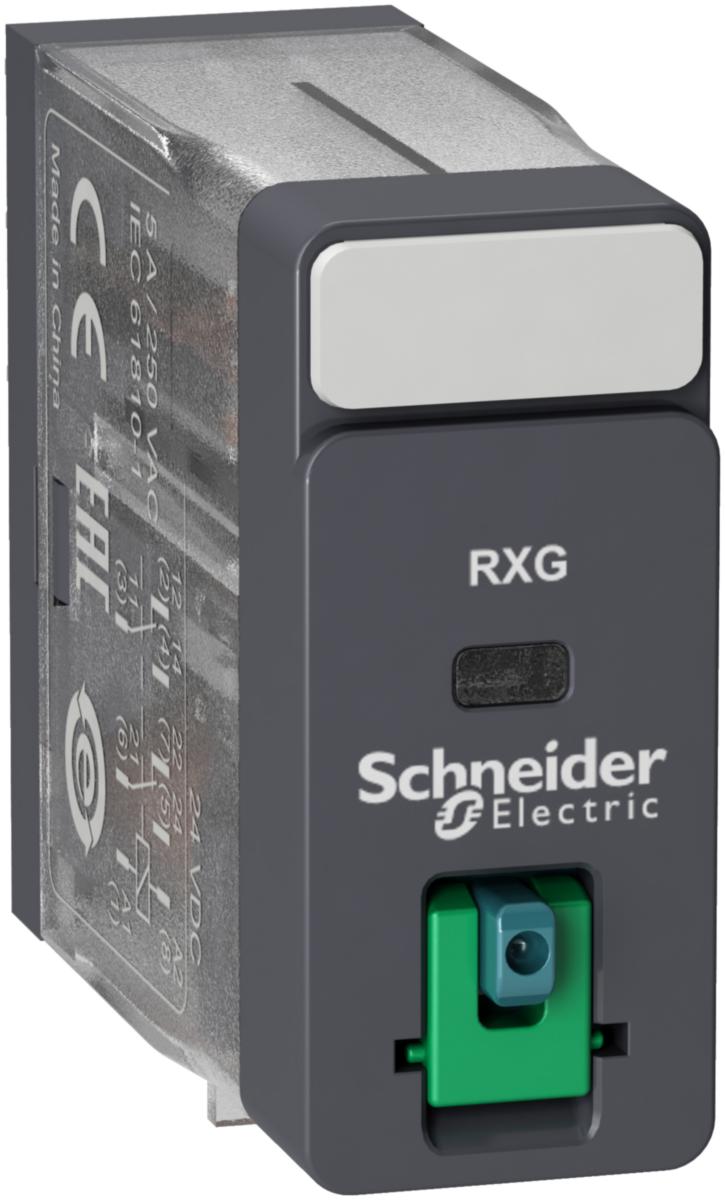 Pluggrelè Schneider 2 CO 5A LTBLED - 2CO 5A rele LTB-LED 24VDC