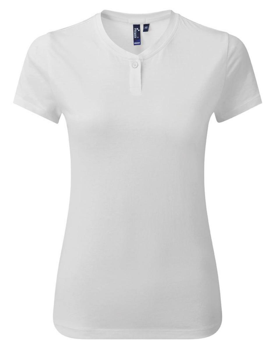 T-skjorte Premier Ladies Comis - T-skjorte Premier Ladies Comis hvit str XS