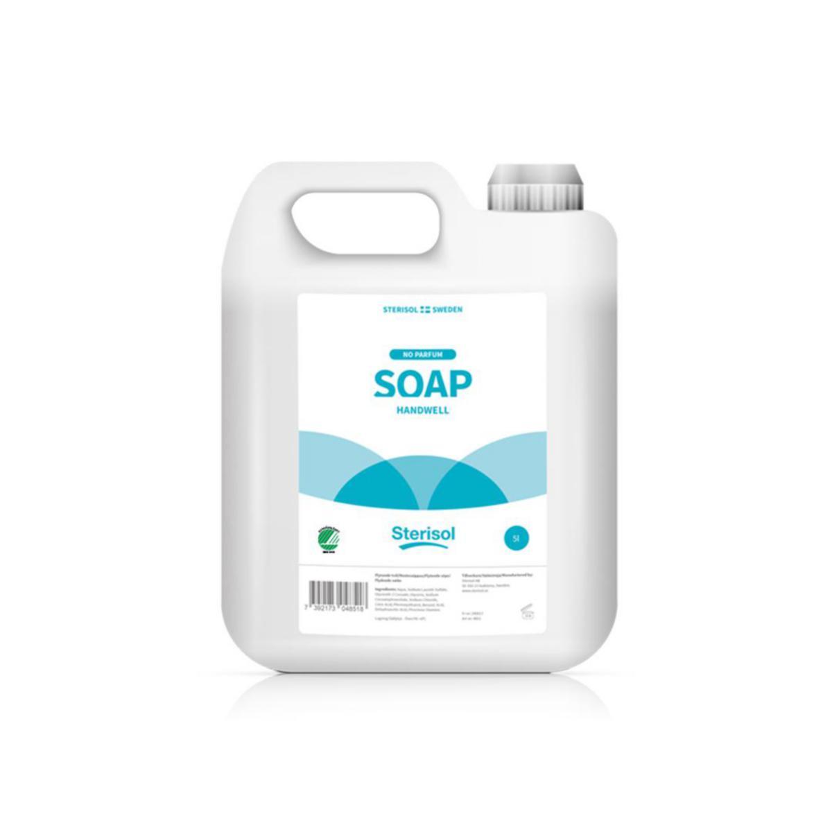 Flytende såpe Sterisol 4461 og 4822 - Såpe Flytende Farena 4461 Sterisol 5.0L