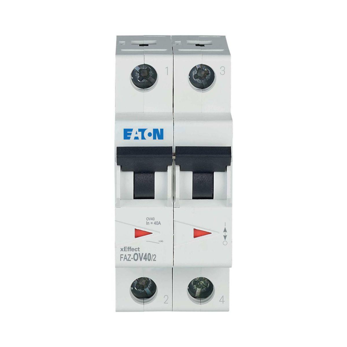 Overbelastningsvern Eaton FAZ - Overbelastningsvern 40A 2p OV FAZ-OV40/2