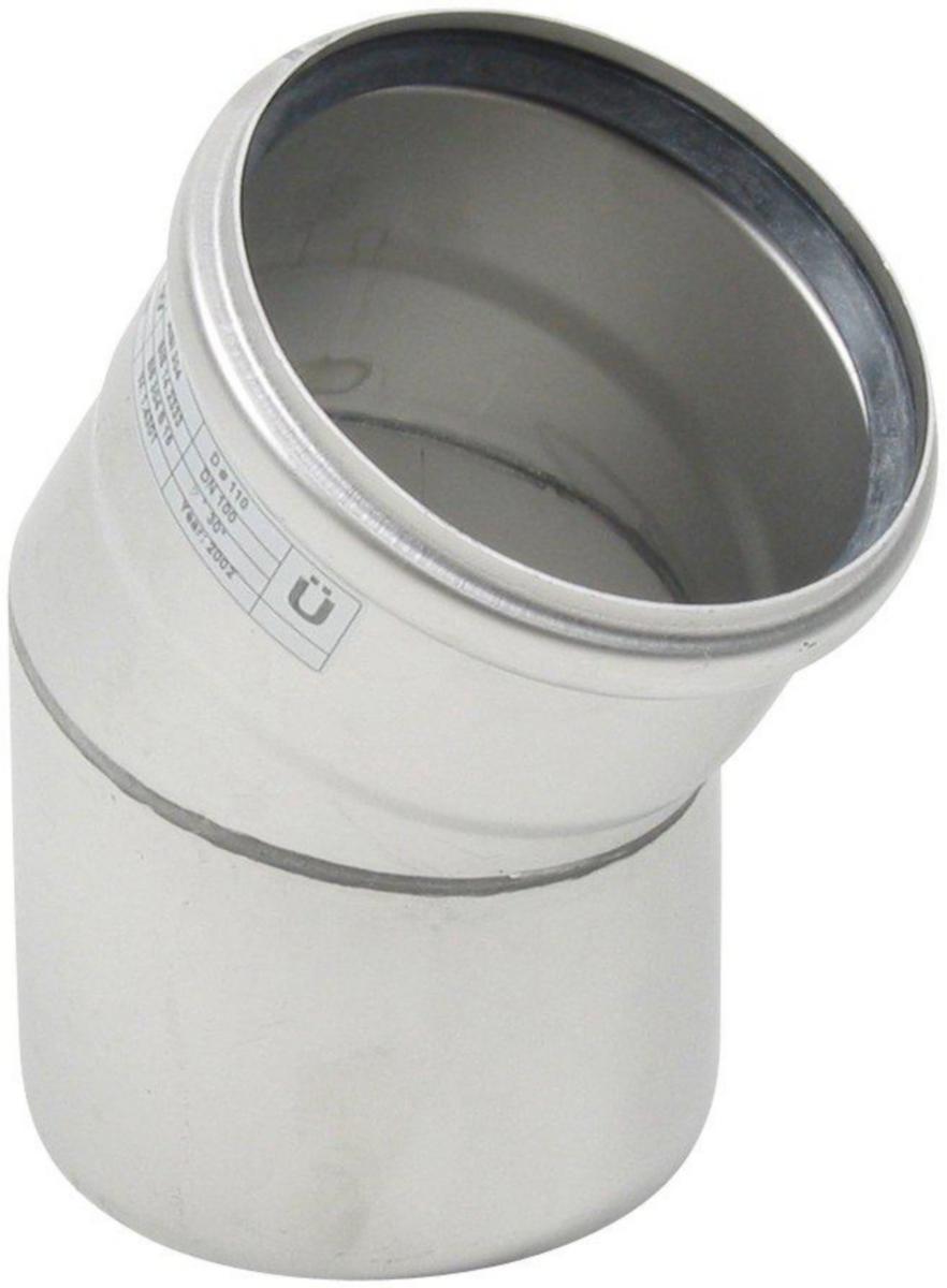 Bend 30°, AISI 304, Europipe - 75 mm x 30° Europipe bend AISI 304