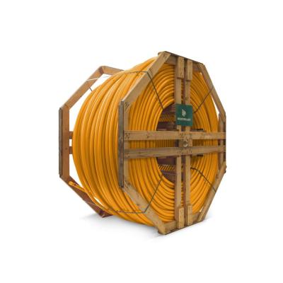 1 x 50mm-L DL Fiberkabelrør Oransje L=1000 mtr. m/trommel