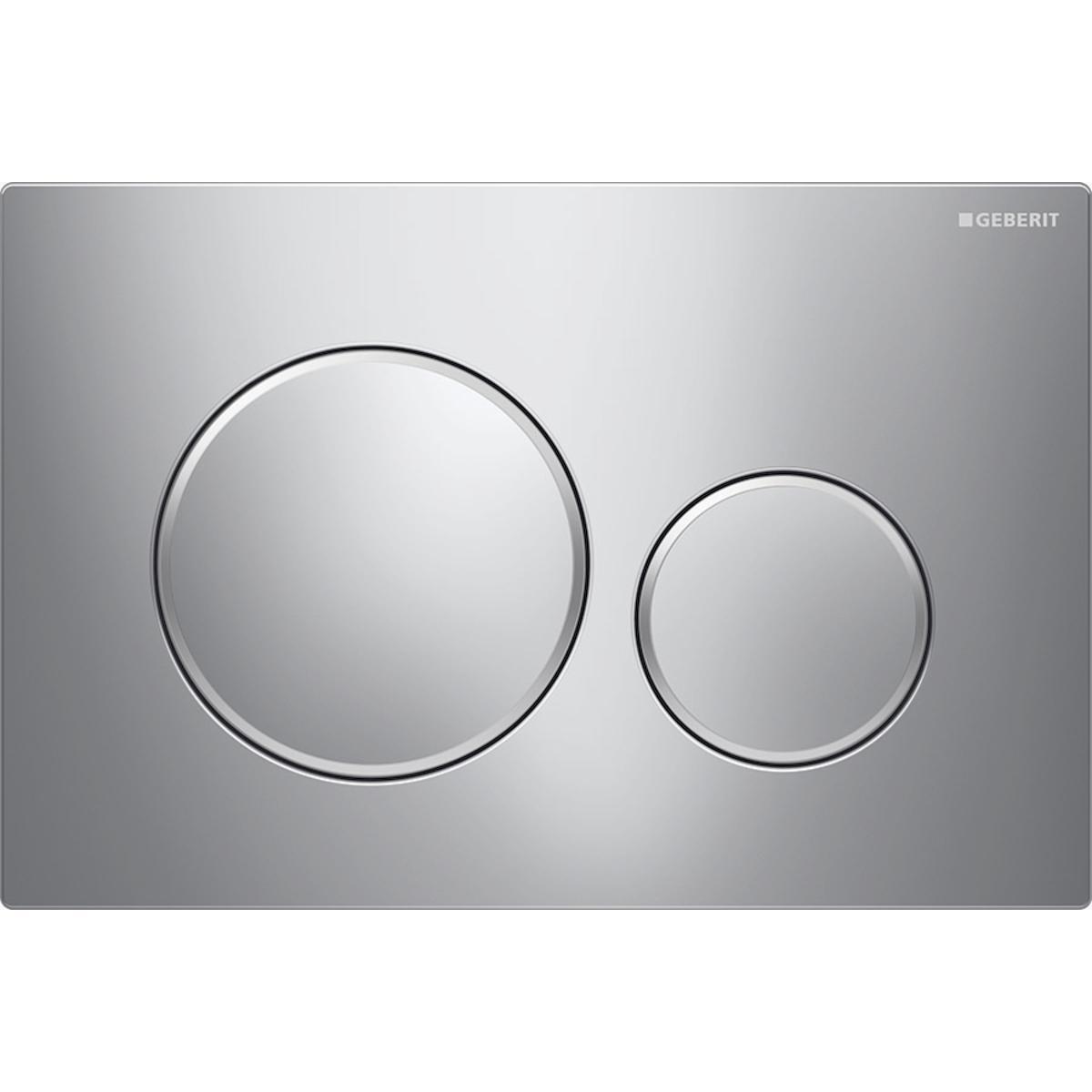 Betjeningsplater Geberit Sigma 20 - GEBERIT Sigma 20 betjeningspl. kunststoff. blank-/matt-/blank