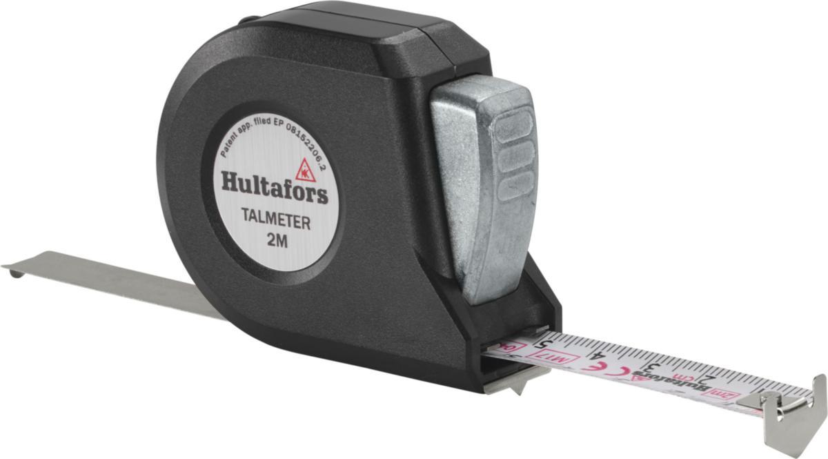 Målebånd Hultafors Talmeter - Målebånd Talmeter 2M Hultafors 2mX16mm kl.2