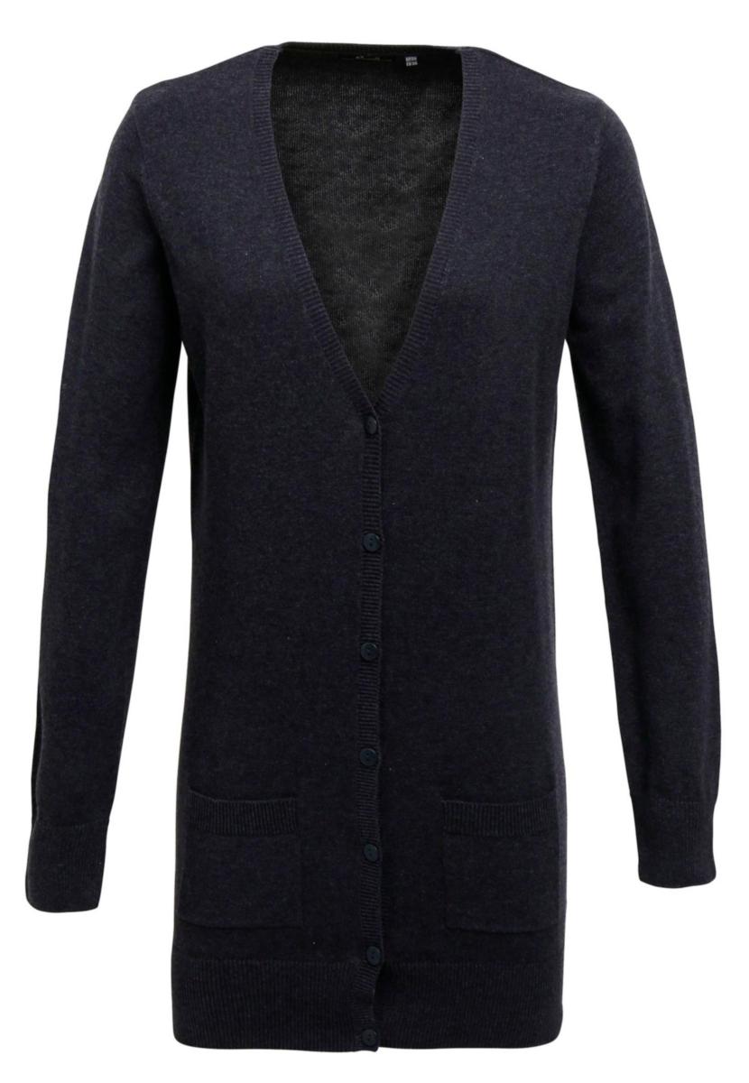 Jakke dame Premier Long Cardigan - Jakke dame Premier Long Cardigan grå str XS