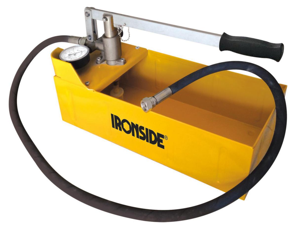 Trykkprøvepumpe Ironside - Prøvetrykkspumpe Ironside 12L 1/2" kobl. 100688