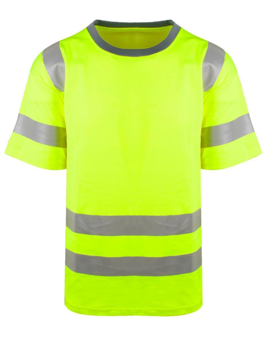 T-skjorte YOU® Varberg Hivis HiVis kl.2 gul - T-skjorte YOU Varberg Hivis HiVis kl.2 gul str M