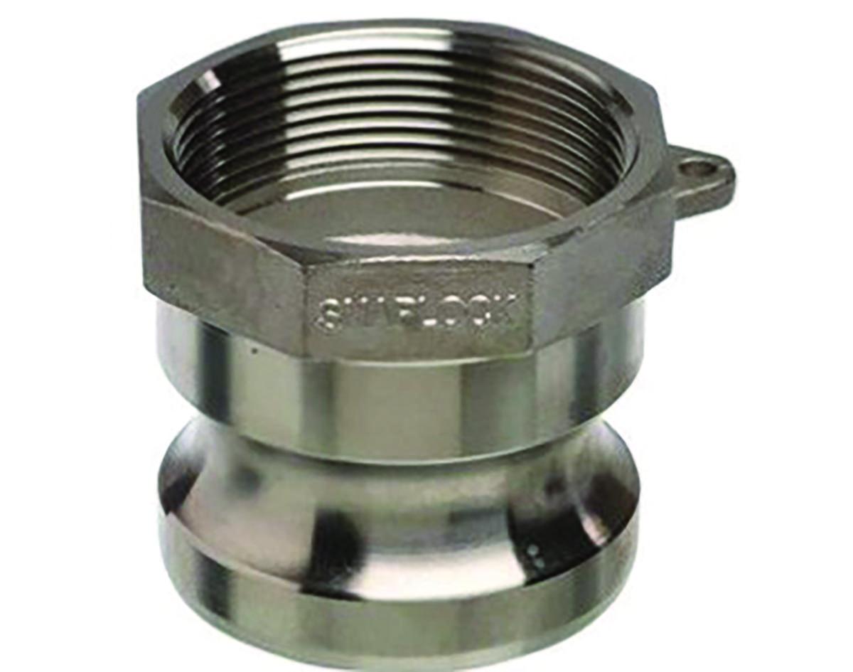 Camlock A kupling innv. gjenger aluminium - 1" Camlock A innv. Gj. BSP aluminium
