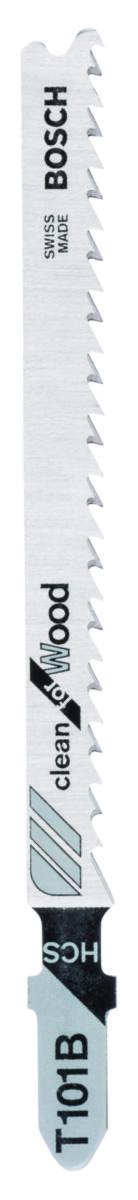 Stikksagblad Bosch HCS - Stikksagblad T 101 B Bosch Clean for Wood 25pk