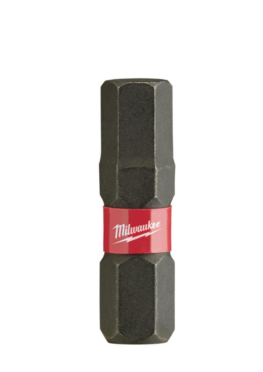 Bits Milwaukee Shockwave HEX 25mm - Bits Shockwave HEX3 Milwaukee 25mm 2pk