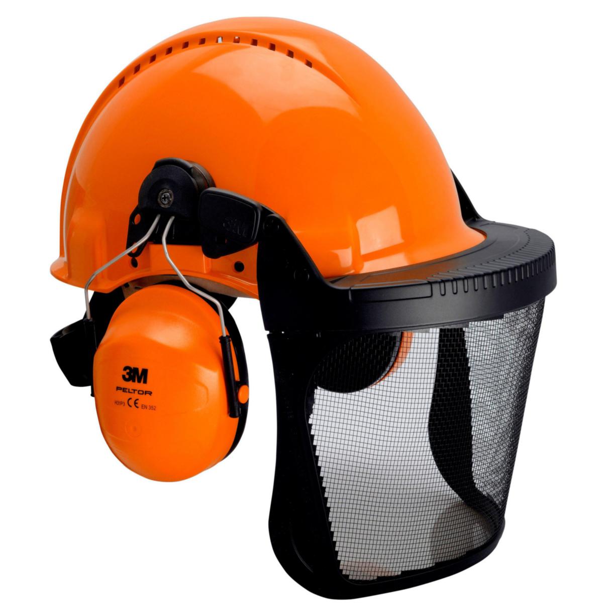 Skogbrukspakke 3M G3000/H31/5C - Skogbrukspakke 3M G3000/H31/5C hjelm/klokke/holder/visir