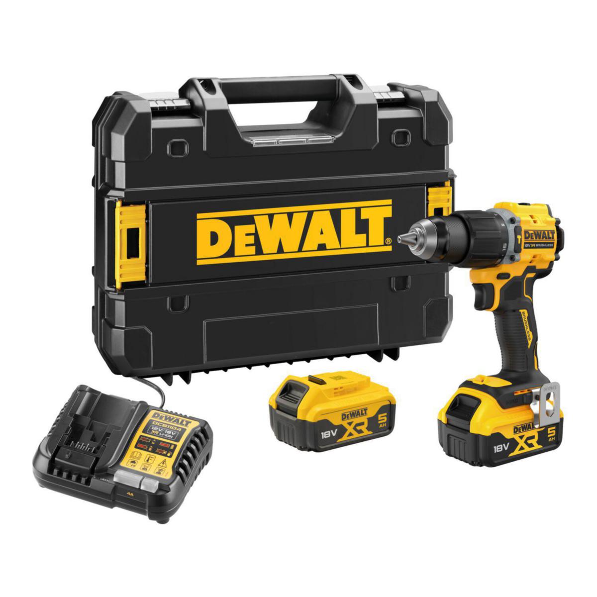 Slagskrutrekker DeWalt DCD799P2T - Slagskrutrekker DCD799P2T-QW DeWalt 18V 2x5.0Ah TSAK