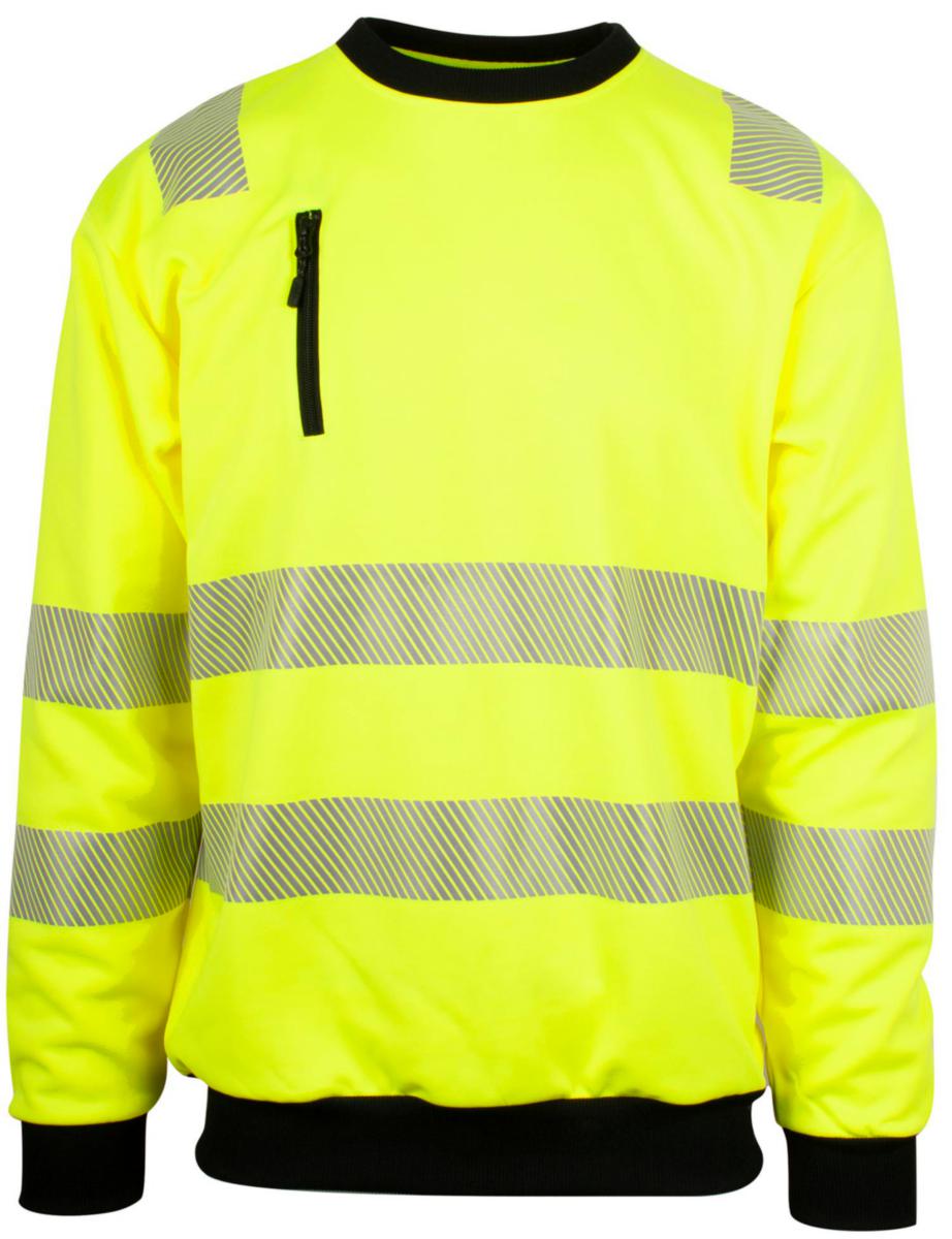 Genser YOU® Skoghall Pro-dry HiVis kl.3 gul - Genser YOU Skoghall Pro-dry HiVis kl.3 gul str XL