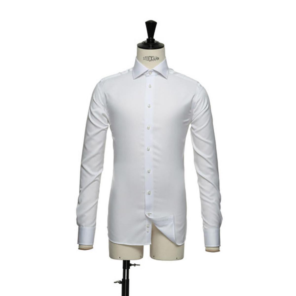 Skjorte J.H&F Black Bow 60 Regular - Skjorte J.H&F Black Bow 60 regular hvit str 4XL