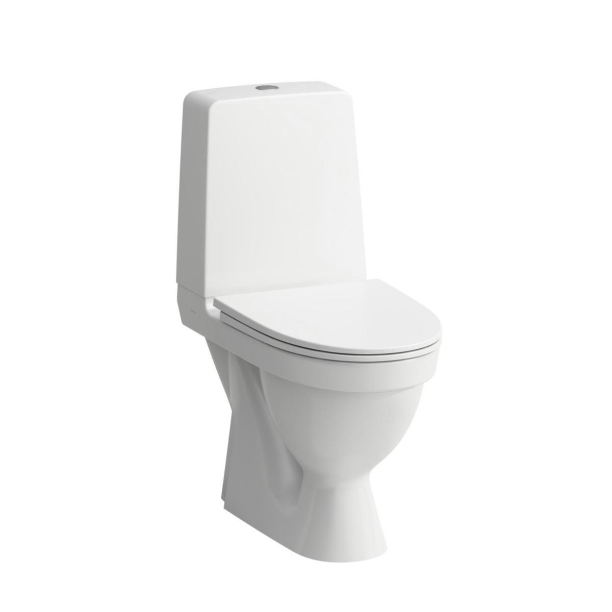 Klosett Kompas Rimless med skjult S-lås, Laufen - Laufen Kompas WC. rimless Skjult S-lås. lim hvit 2715.1