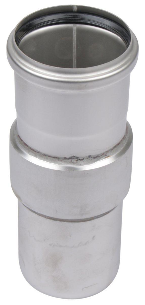 Gjennomføring med muffe AISI 304, Europipe - 75 mm Europipe gj føring AISI 304