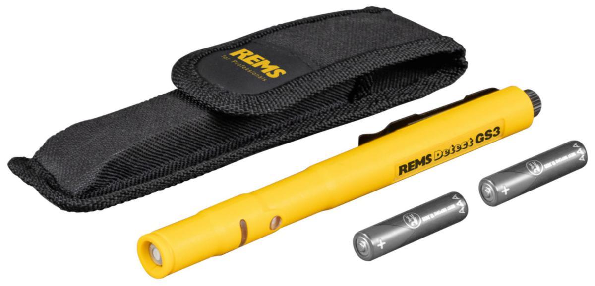 Lekkasjedetektor REMS Detect GS3 - Lekasjedetektor Detect GS3 Rems elektronisk