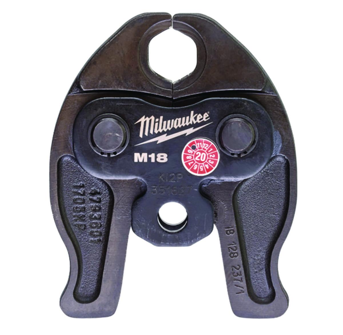 Pressbakke Milwaukee J12 type M - Pressbakke J12-M18 Milwaukee Ø18mm