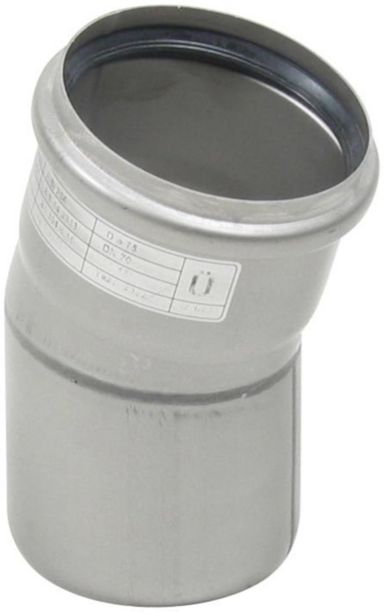 Bend 15°, AISI 316L, Europipe - 75 mm x 15°' Europipe bend AISI 316L