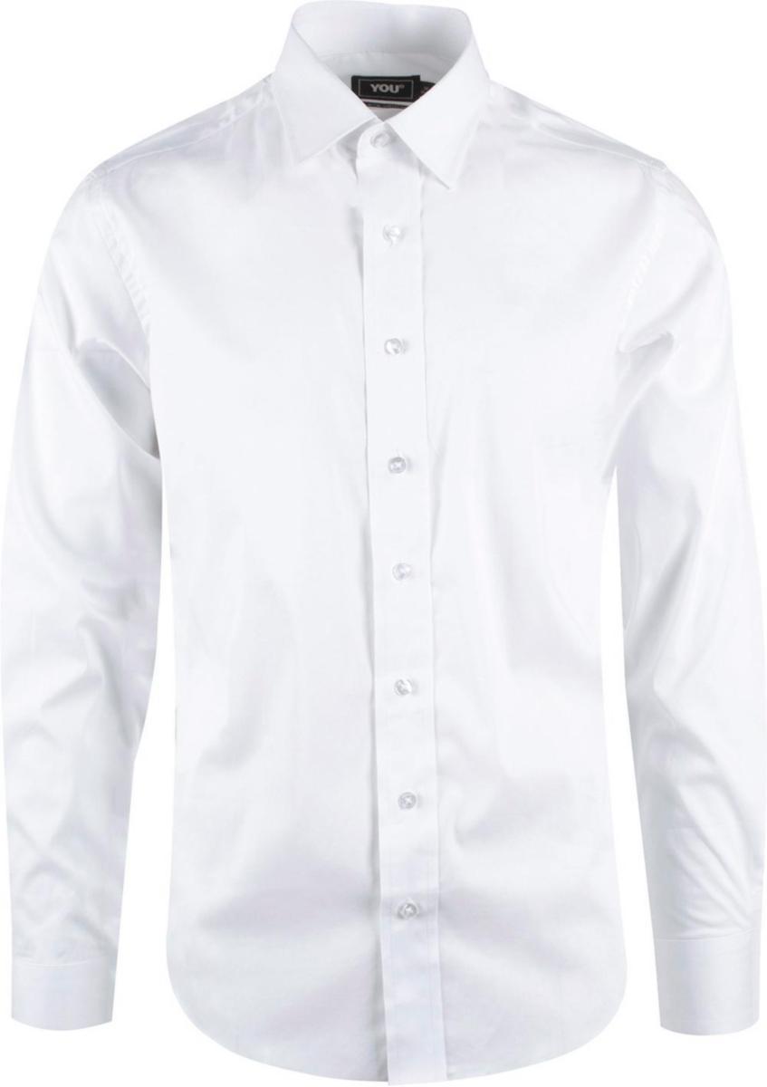 Skjorte lang erme YOU® Sanremo - Skjorte lang erme YOU Sanremo Hvit str 3XL