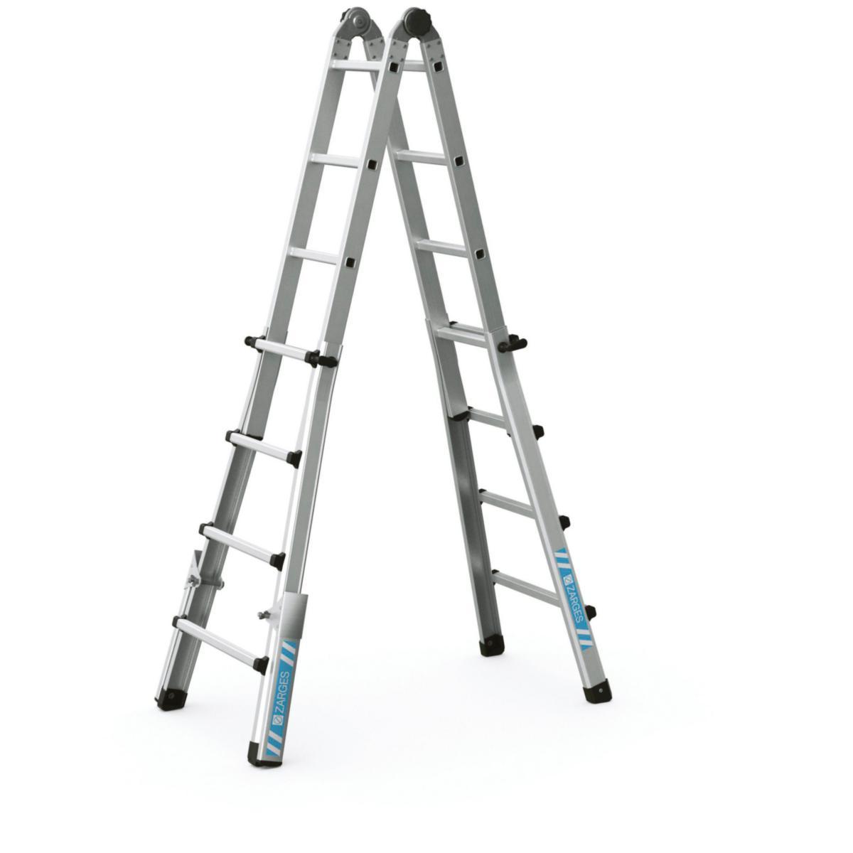 Multikombistige Zarges Variotec V - Teleskopstige Variotec V Zarges 4X4 trinn