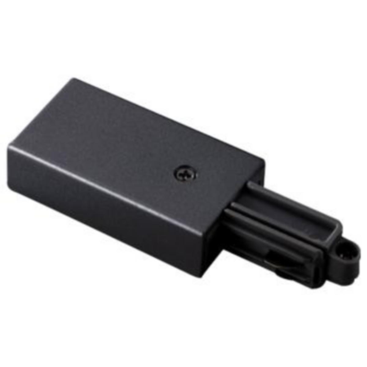 Tilkobling Unilamp høyre/venstre Titan - Titan Tilkobling 240V Sort H Tilbehør til 1 fase spotskinne