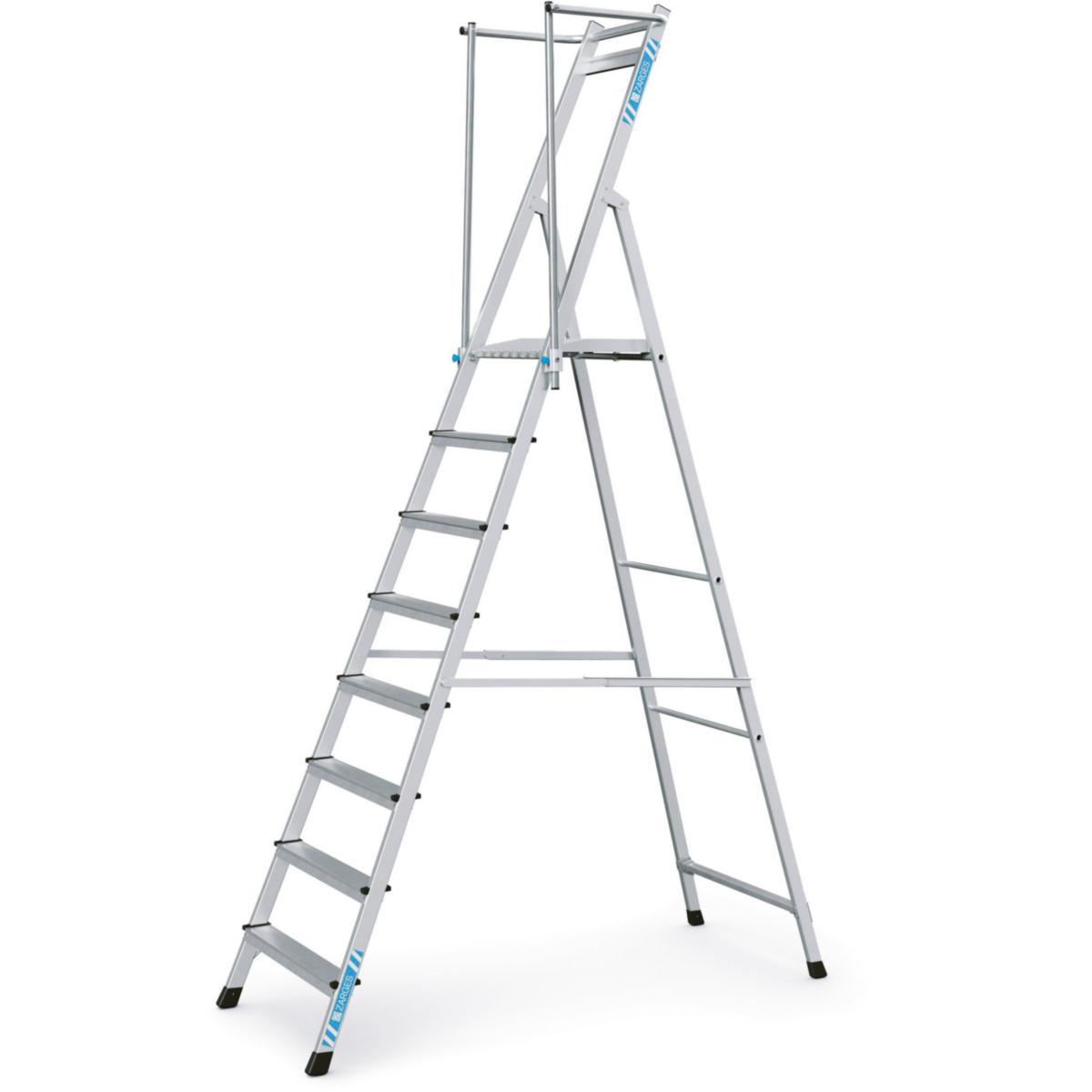 Profftrapp Zarges ZAP - Plattformstige SAP Neo Zarges 8-trinns 1.99m 42445