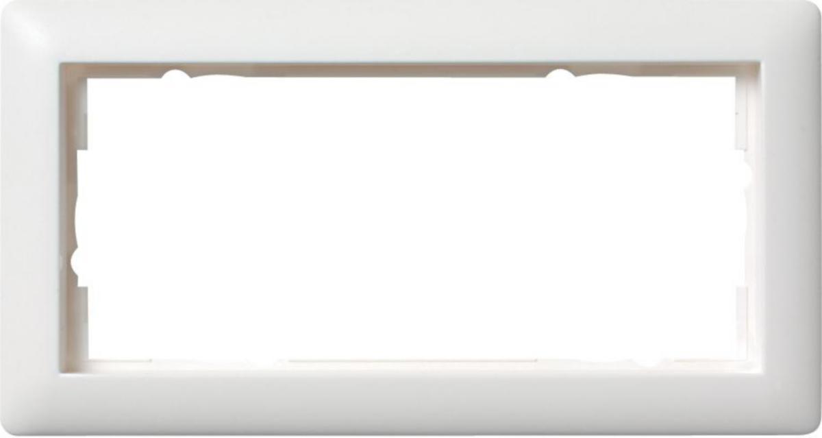 Ramme Micro Matic/Function 55 serie - RAMME STANDARD 55 HVIT GL. 2HÅ