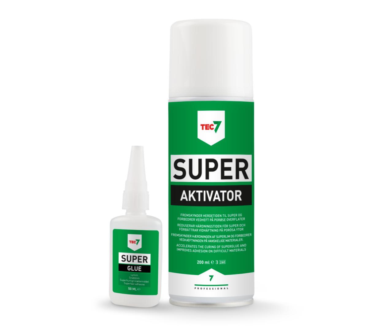 Hurtiglim Super Plus m/ aktivator - Hurtiglim Super Plus Relekta 50ml inkl aktivator