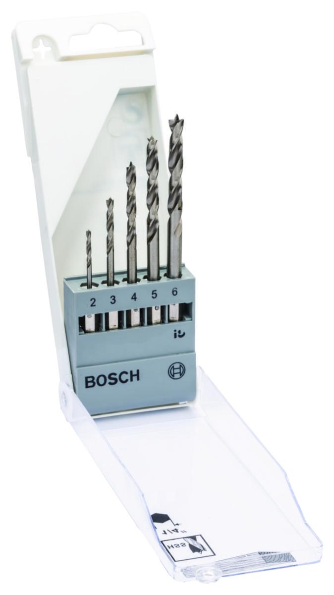 Treborsett Bosch Robus Line - Treborsett 1/4"-sekskanttange Bosch borsett Ø2-6mm 5pk