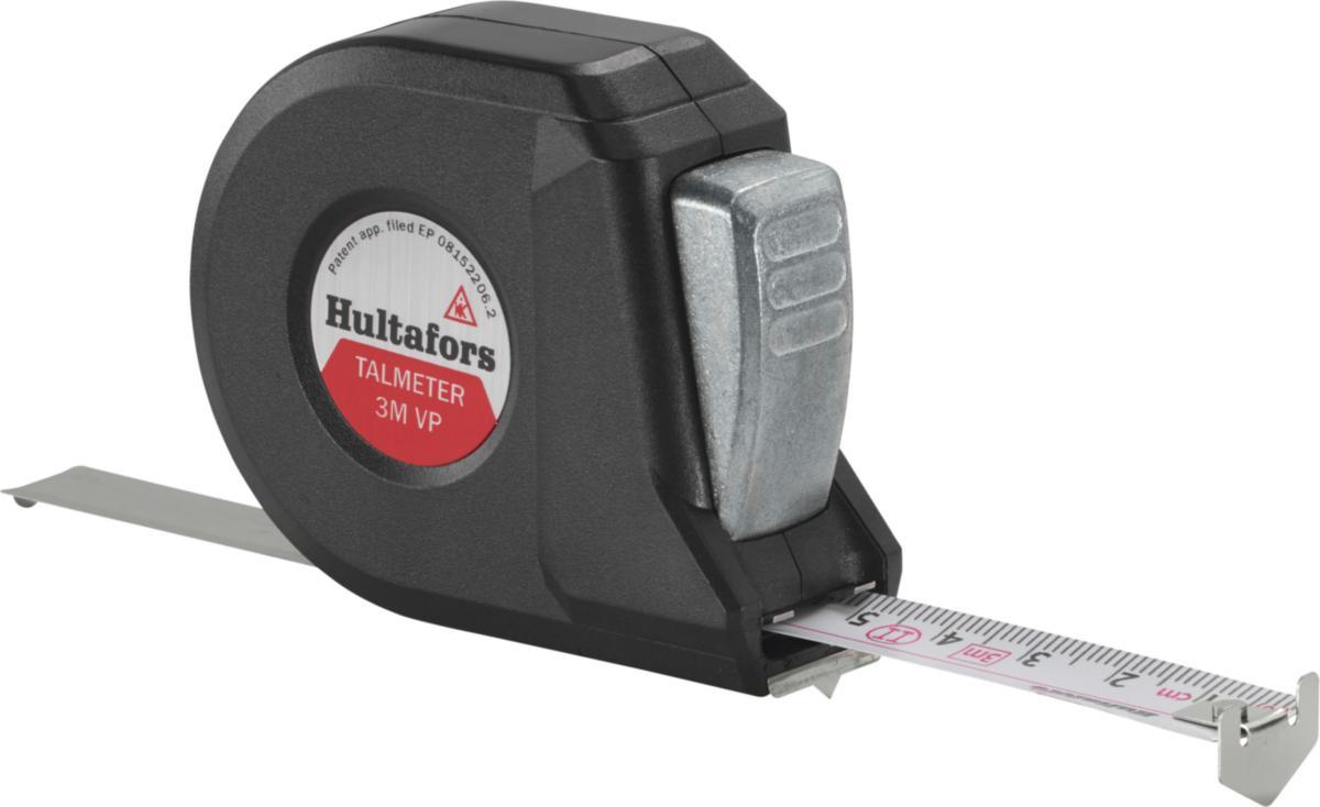 Målebånd Hultafors 3M VP - Målebånd Talmeter 3M VP Hultafors 3mX16mm kl.2