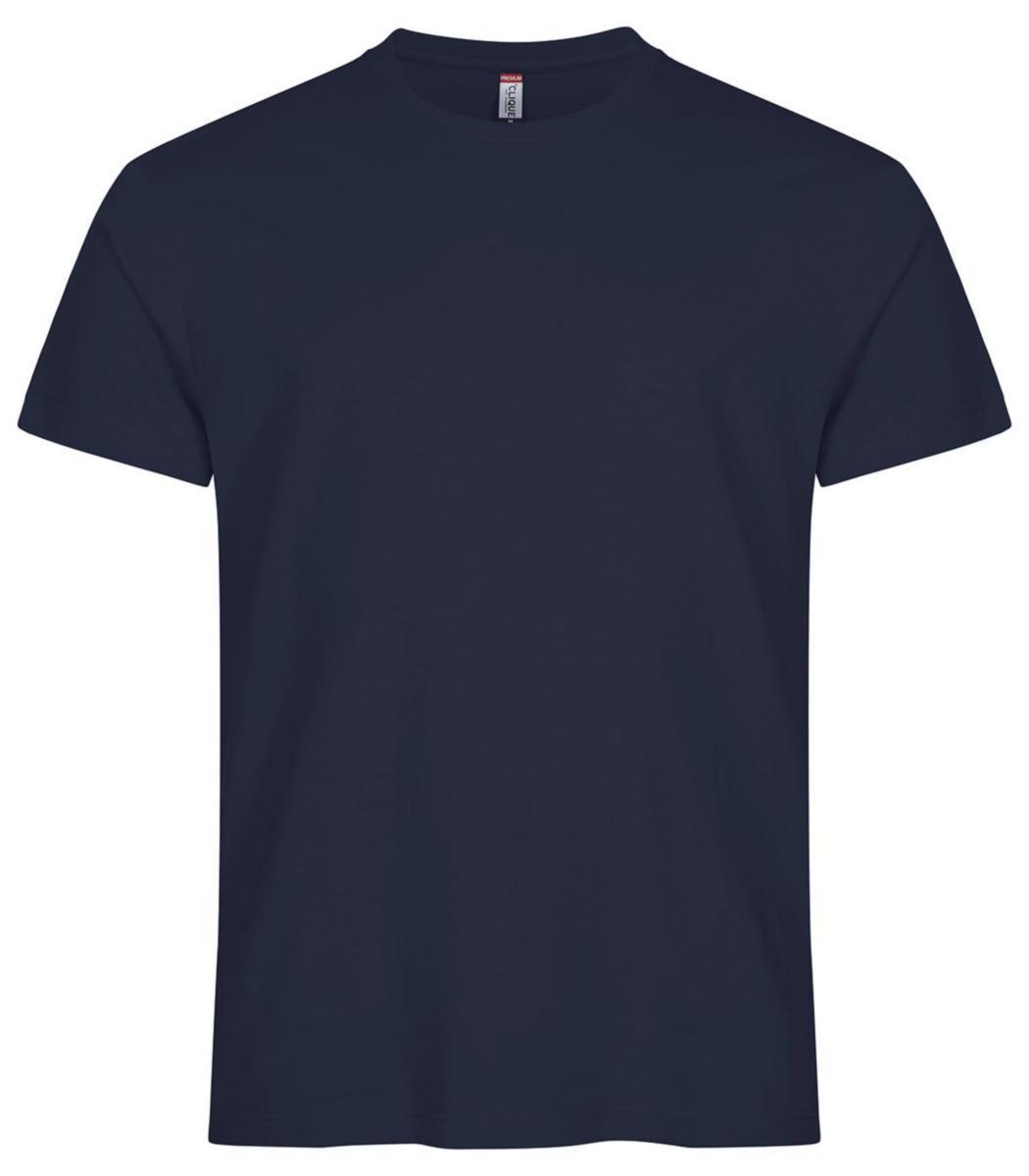 T-skjorte Clique Premium Long - T-skjorte Clique Premium Long marine str 5XL