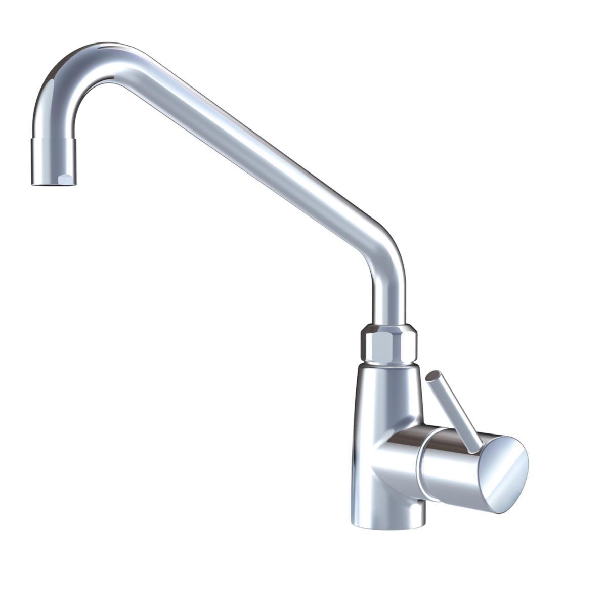 KWC storkjøkkenbatteri m/tut - benkmontert - KWC storkjøkkenbatteri m/tut Benkmontert