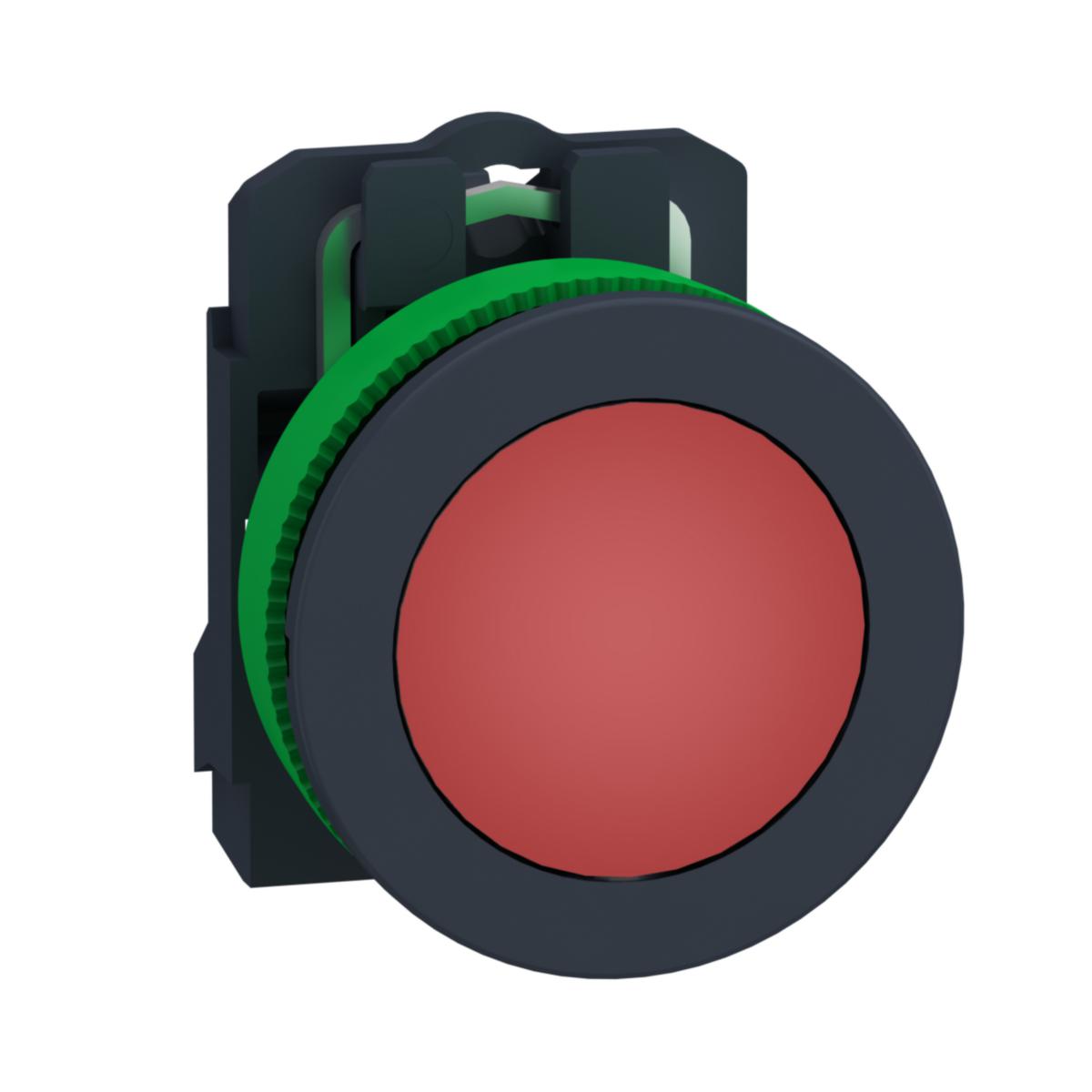 Signallampe Schneider Harmony XB5 Flush - Signallampe flush rød 230V