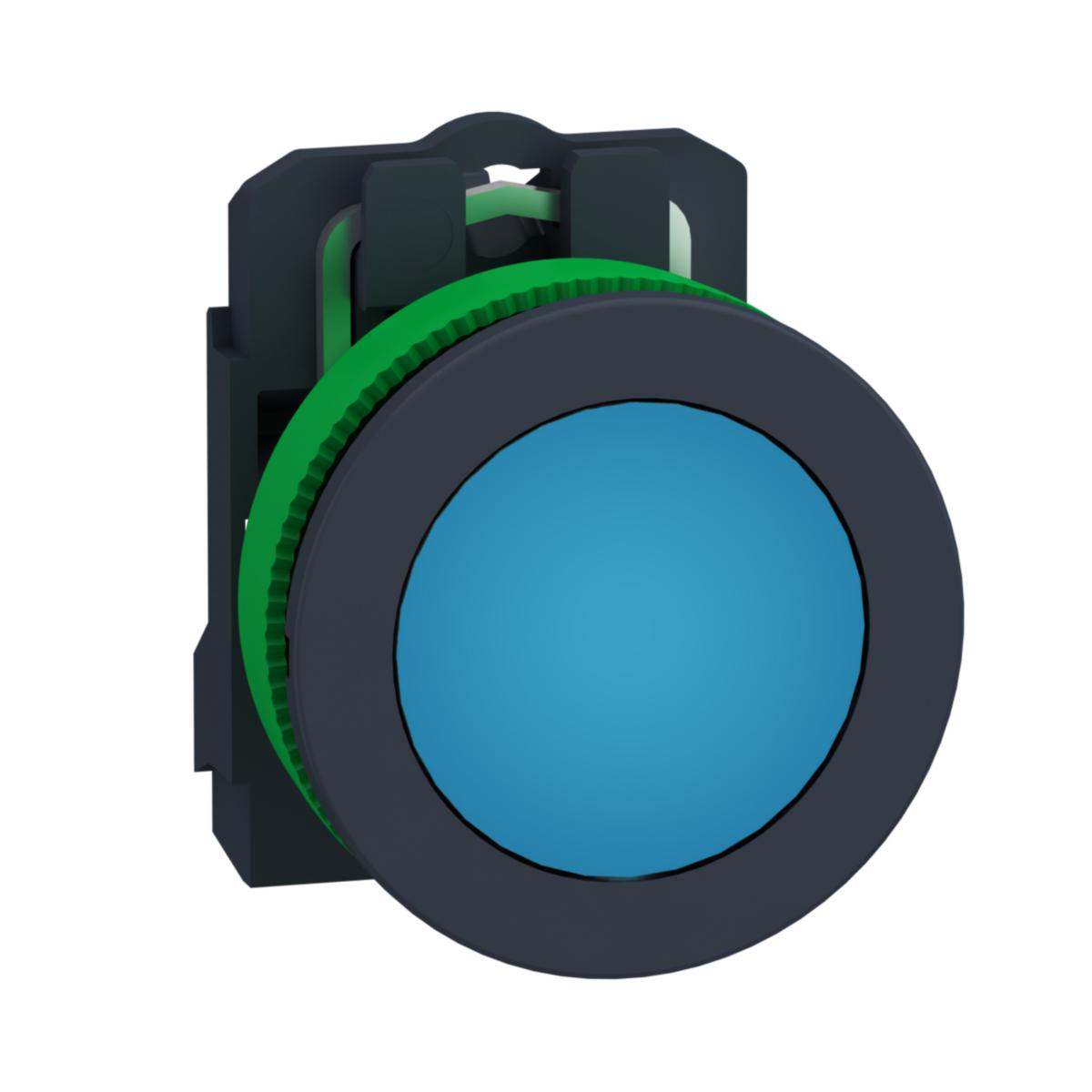 Signallampe Schneider Harmony XB5 Flush - Signallampe flush blå 230V