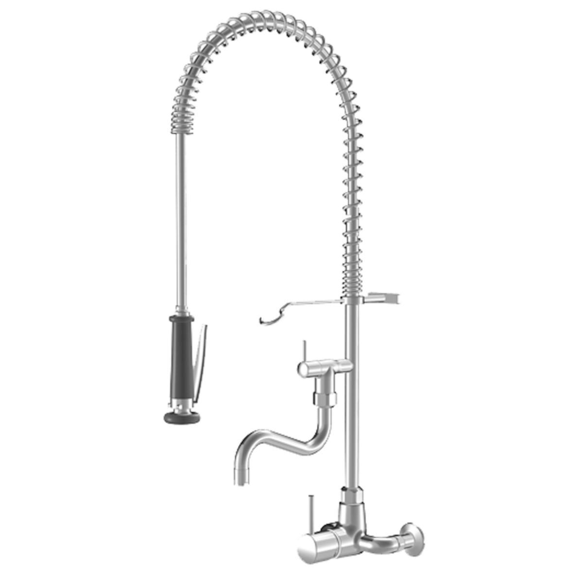 KWC forspyledusj m/tut - veggmontert - KWC forspyledusj m/tut Veggmontert