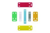 Merkeplate for strips Panduit