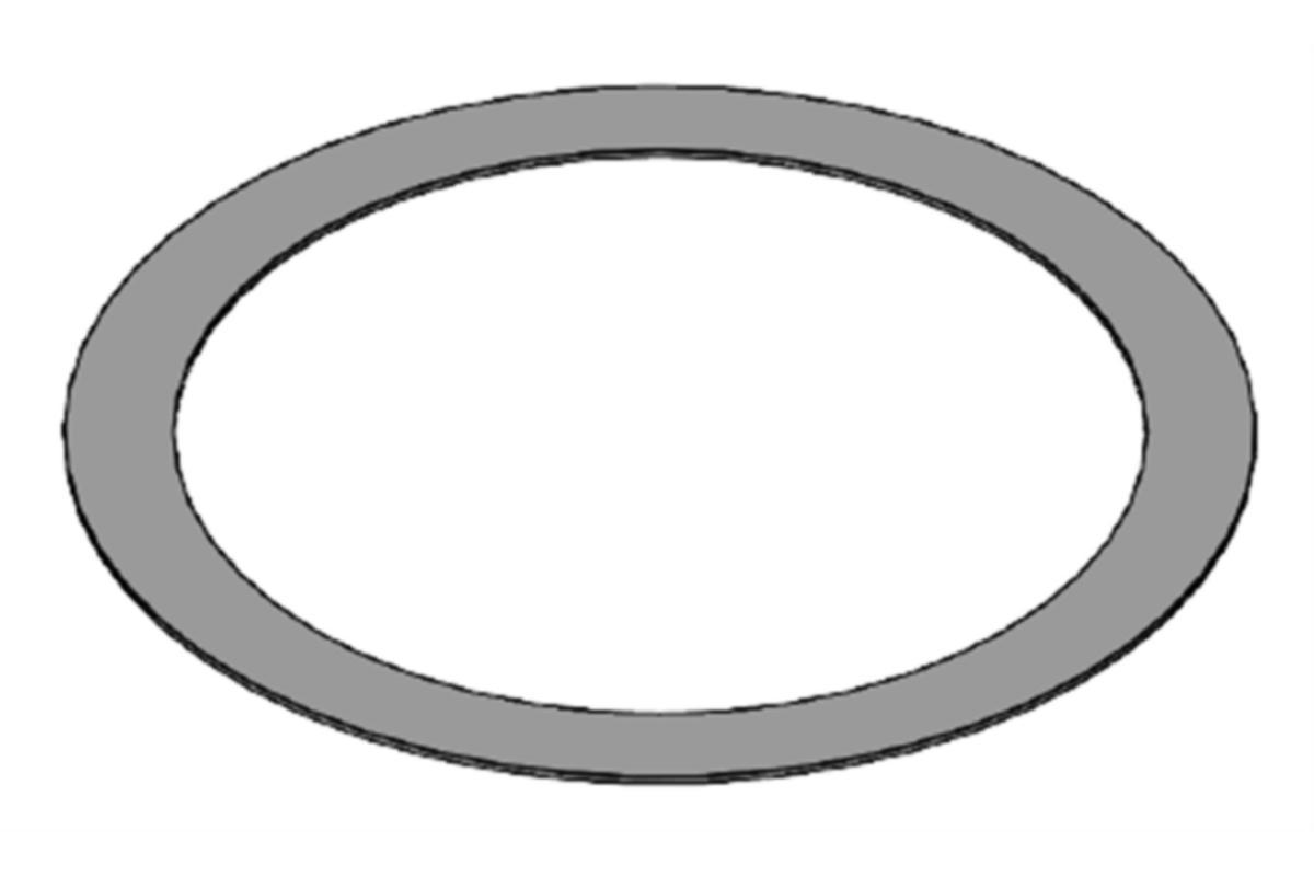 Rehabiliteringsring Glamox D20-D70 - D70-R155 refit ring D20-R175 Ø190 RAL9016