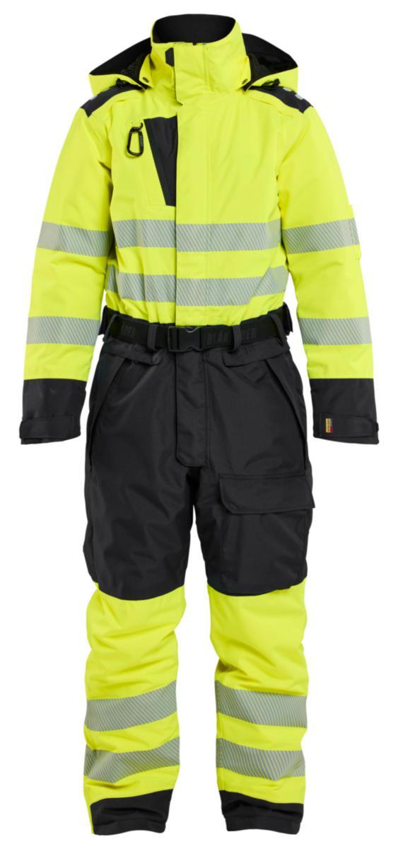 Vinterkjeledress dame Blåkläder 6726 HiVis kl.3 - Vinterkjeledress 6726 dame Blåkläder HiVis kl.3 gu/sv XS