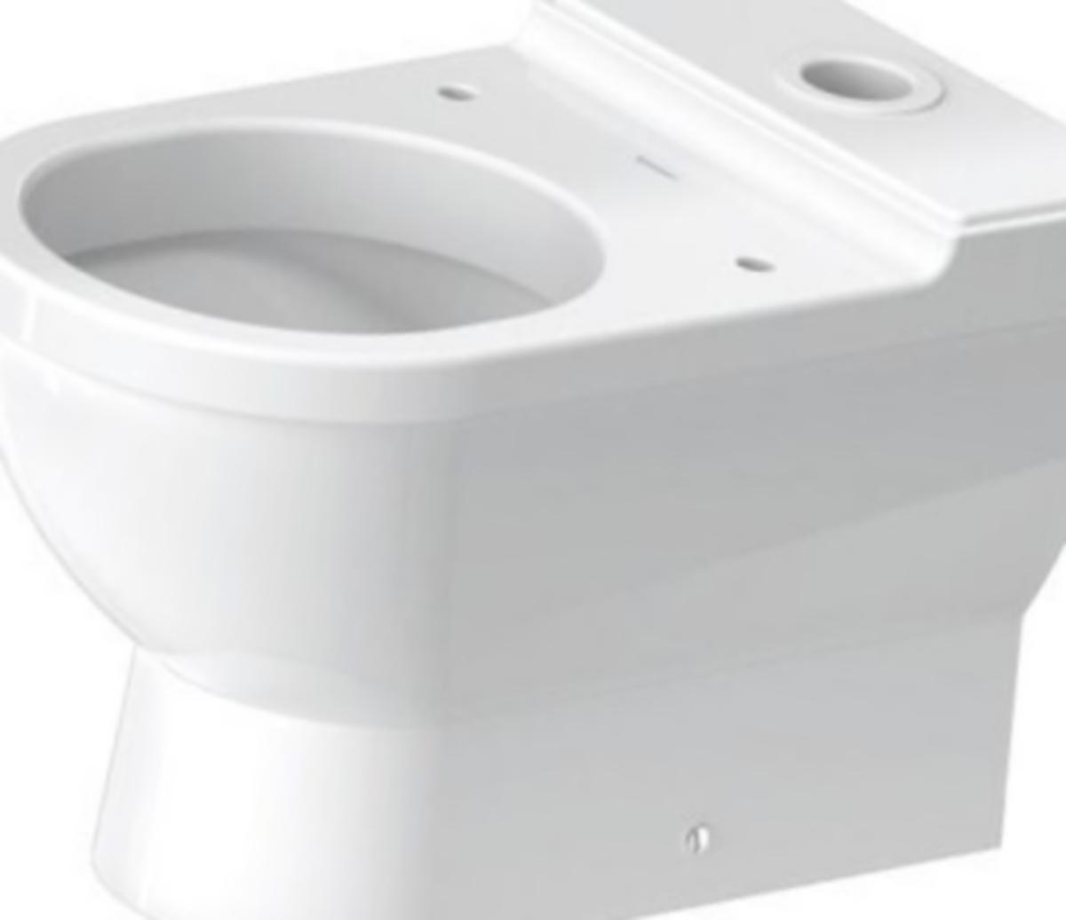 Klosett Starck 3, 012809, Duravit - Duravit Starck 3 klosett uten sisterne. med skjult lås