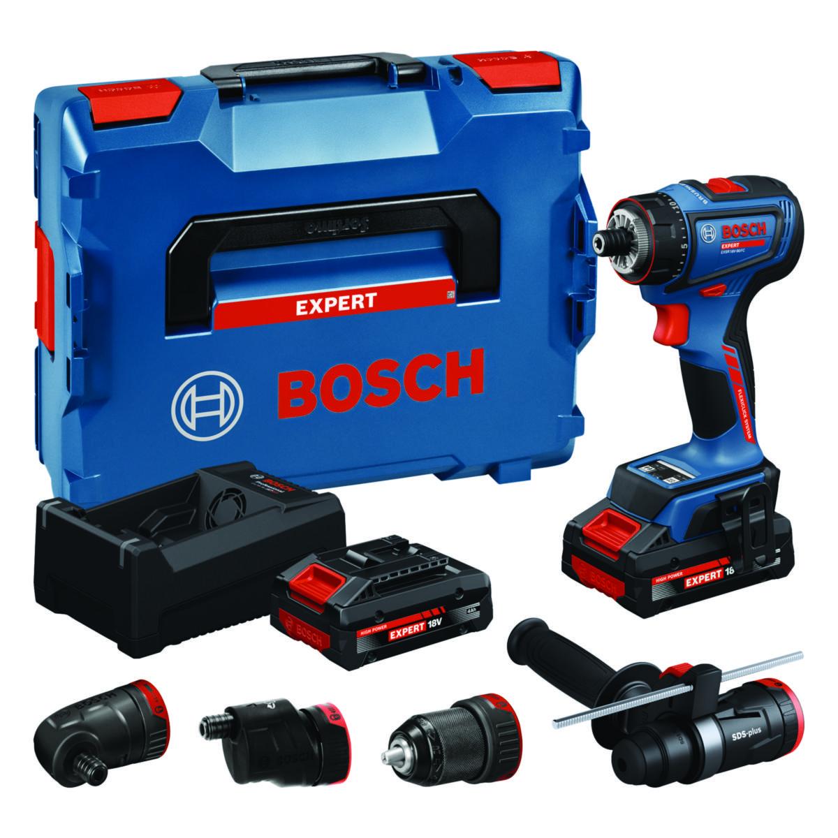Bor-/ skrutrekker Bosch EXSR 18V 90FC L-BOXX(2)(2) - Bor/skrutrekker EXSR18V-90FC Bosch 18V 2x4.0Ah L-BOXX
