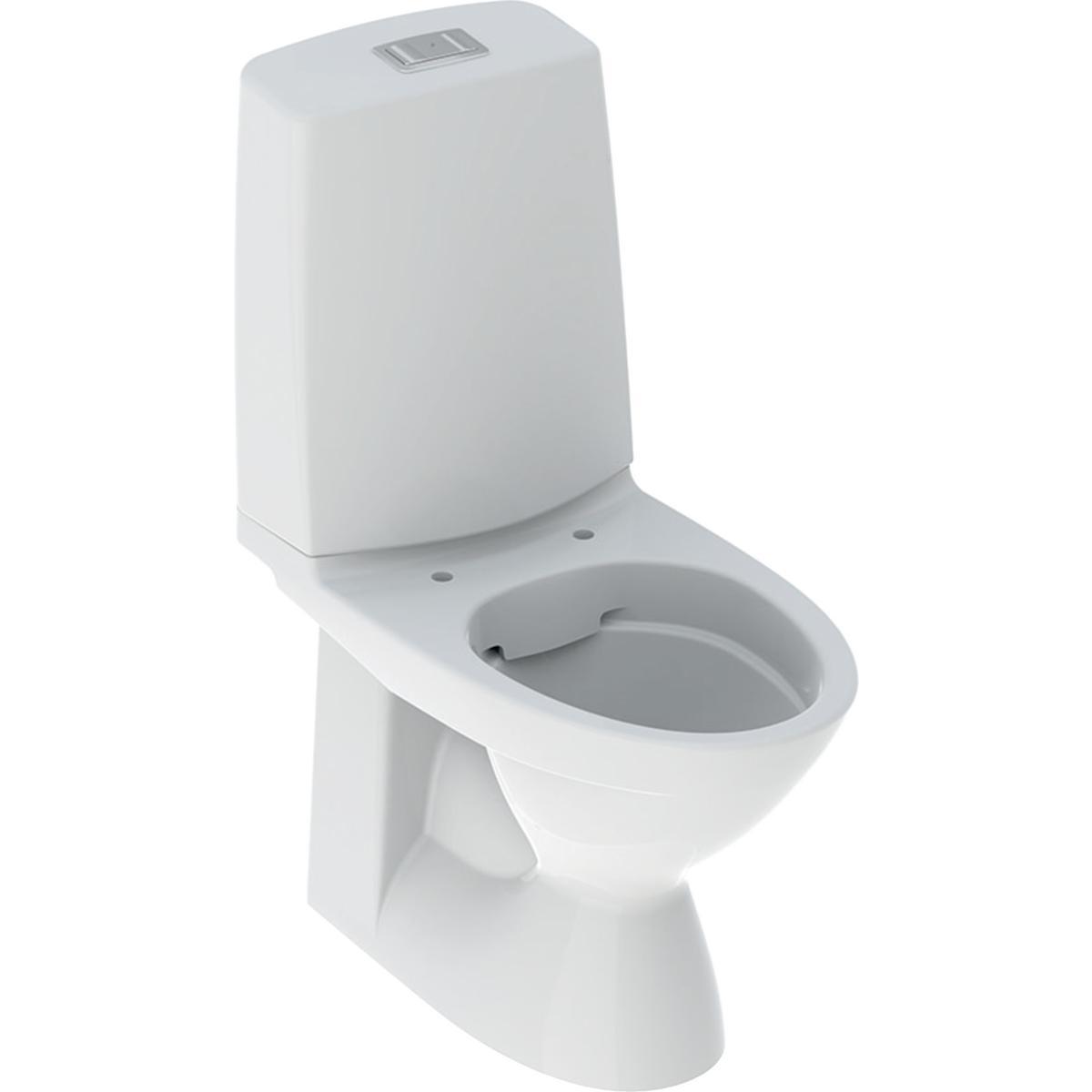 Klosett Glow 60 skjult s-lås for lim, Porsgrund - PB Glow Rimfree skjult s-lås Lim. 2/4L