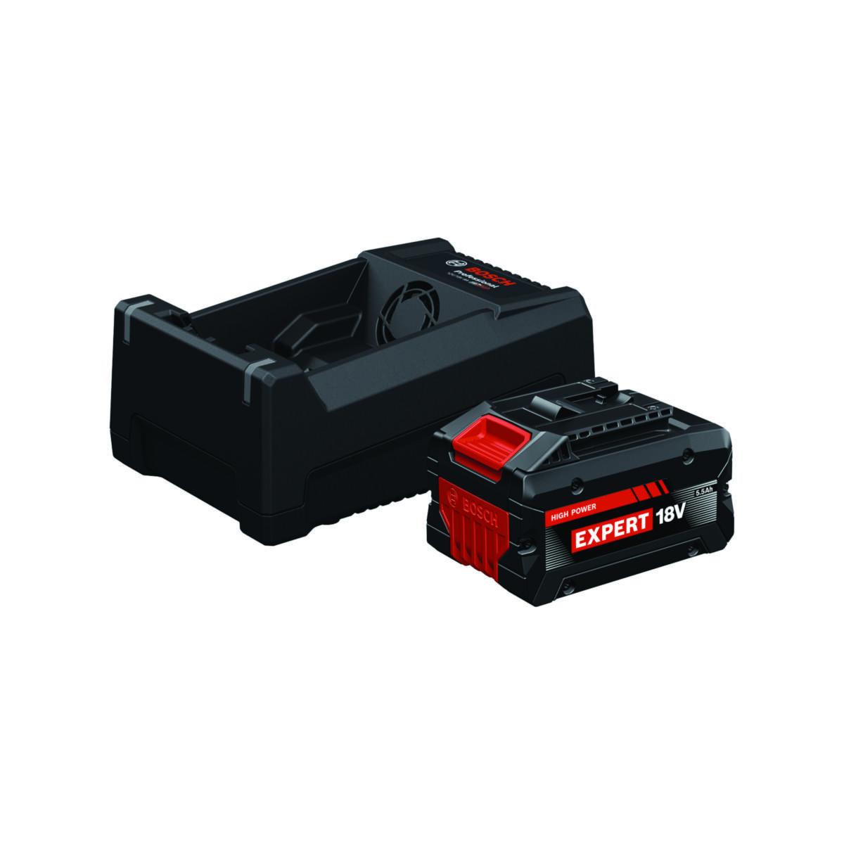 Startersett batteri Bosch Expert 18V - Startersett batteri Expert Bosch 18V 1x5.5Ah
