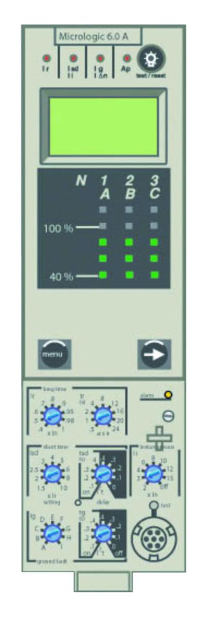 Vern for effektbryter Schneider Micrologic fast bryter - Micrologic 6.0 A For Fast Bryter