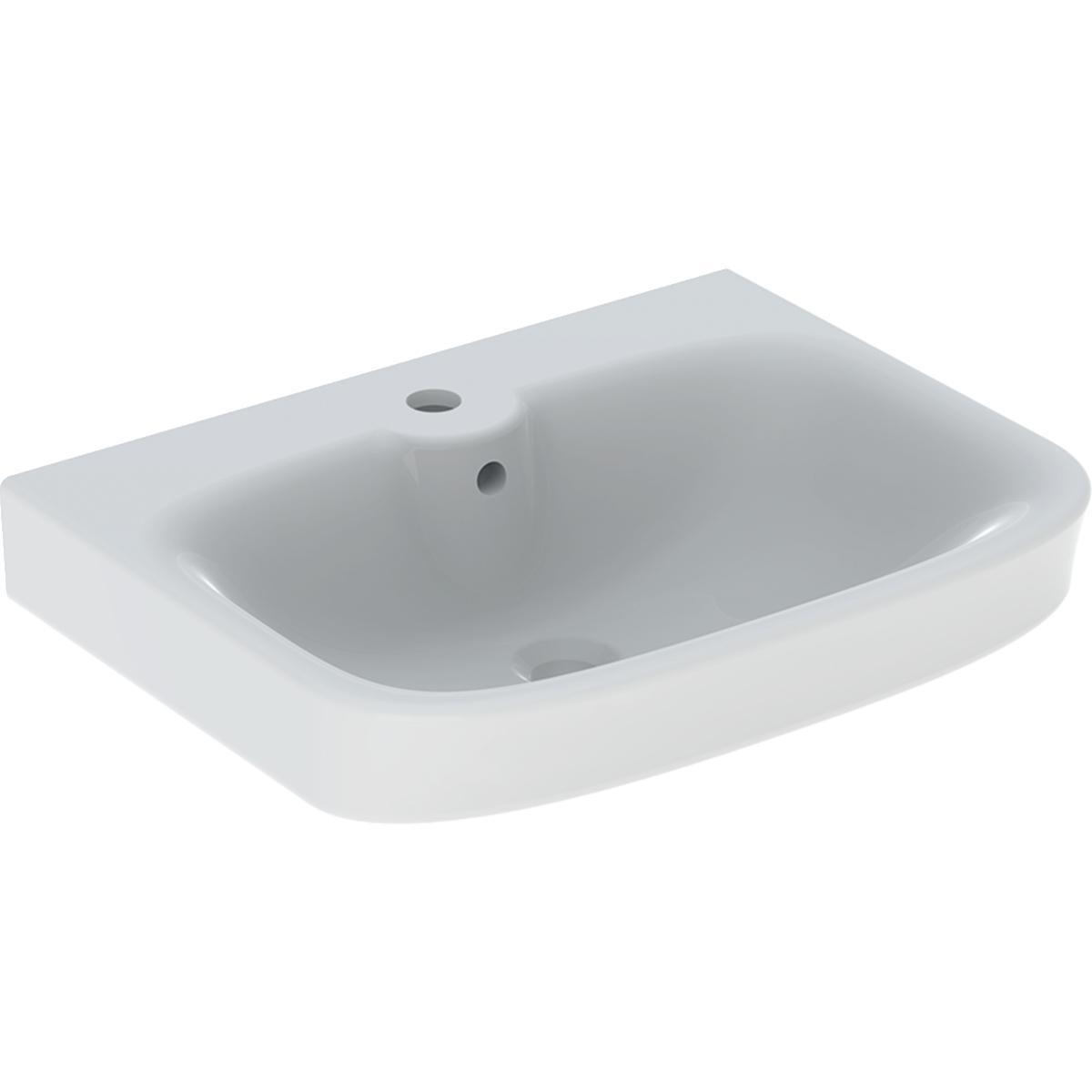 Servant Glow rektangulær, Porsgrund - PB Glow servant 560mm. square for bolt/bærejern
