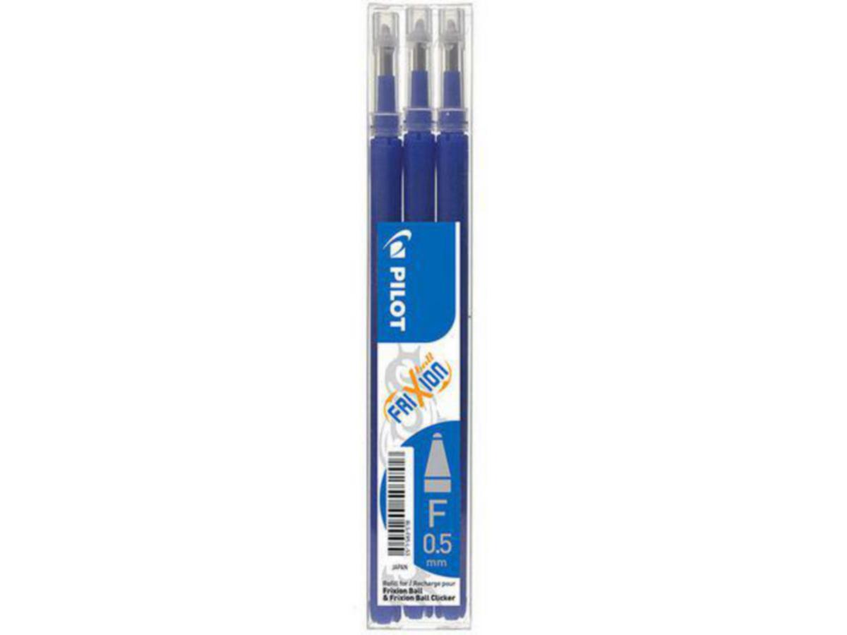 Refill Pilot - Refill Frixion 05 blå (3) Pilot