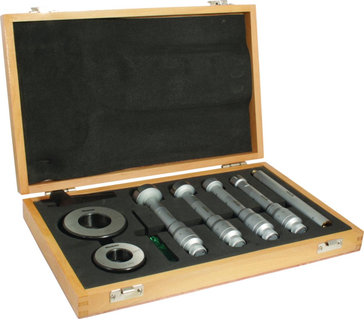 Mikrometer Diesella innvendig - Mikrometer innvendig 3-punkt Diesella 20-40mm m/kont.ring