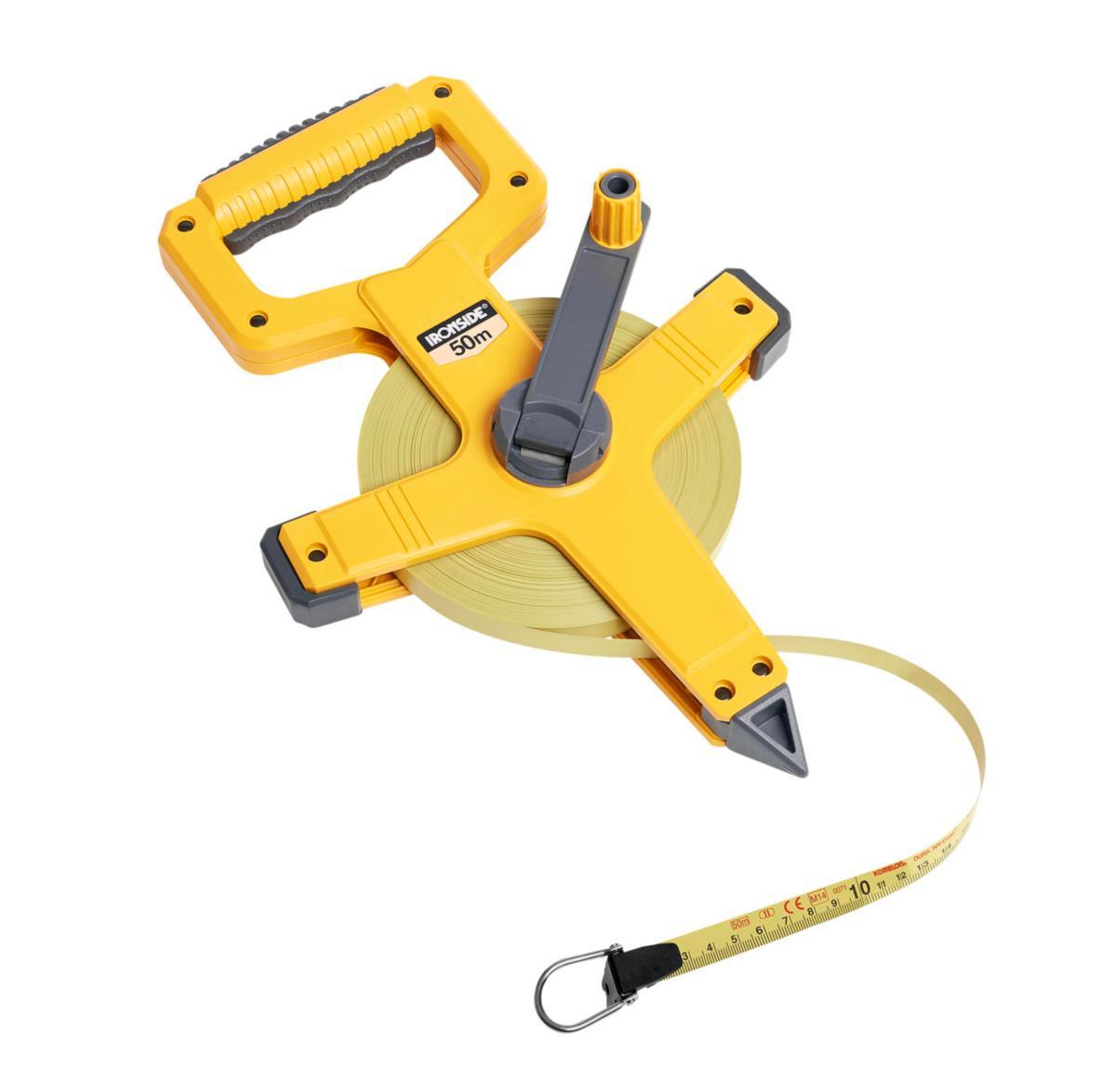 Målebånd stål 50 m Ironside - Målebånd Stål 50m Ironside 50mX13mm 150059